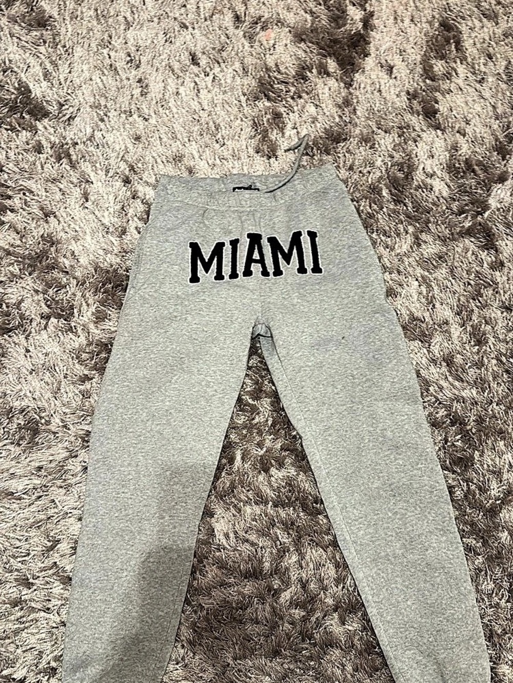 Charlotte Russe Gray Miami Jogger Pants